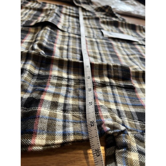 NWT Everlane Button Down Brown Plaid Boxy Flannel Size XS - Picture 10 of 10